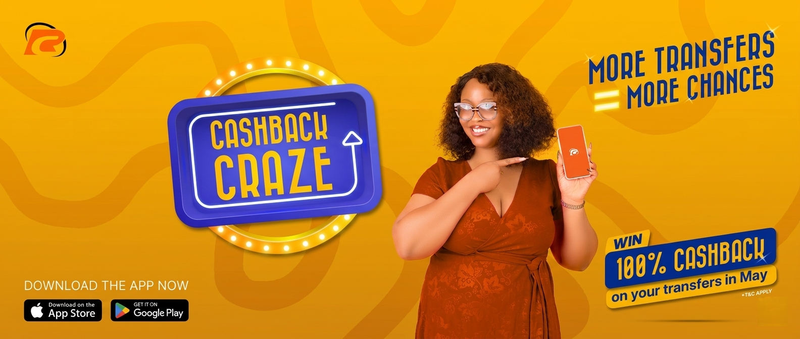 Send money and get 100% cashback